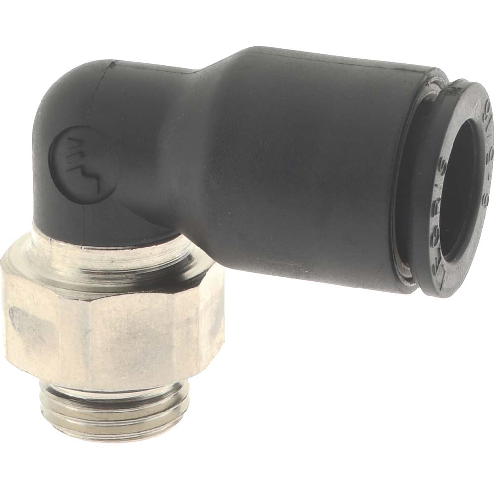Legris Push-to-Connect Fitting: Male Elbow, NPT, 5/16" OD - 3109 08 18
