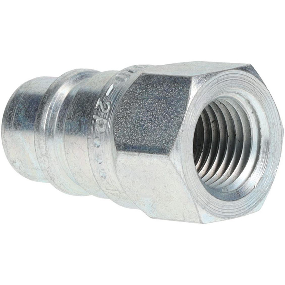 Parker Hydraulic Hose Female Pipe Rigid Fitting: 1/4", 5,000 psi - H2-63
