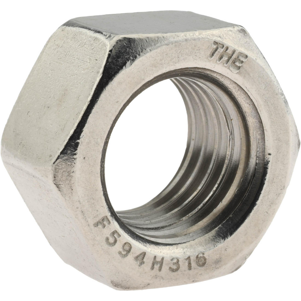 Merit Brass Stainless Steel Pipe Nipple: 1" Pipe, Grade 316 & 316L - 6016-550