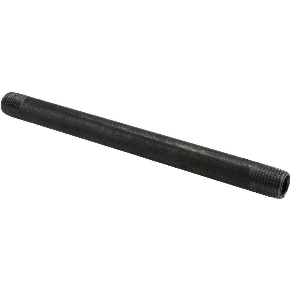 Value Collection Black Pipe Nipple: 1/4" Dia x 6-1/2" Long, Schedule 40 - B10417