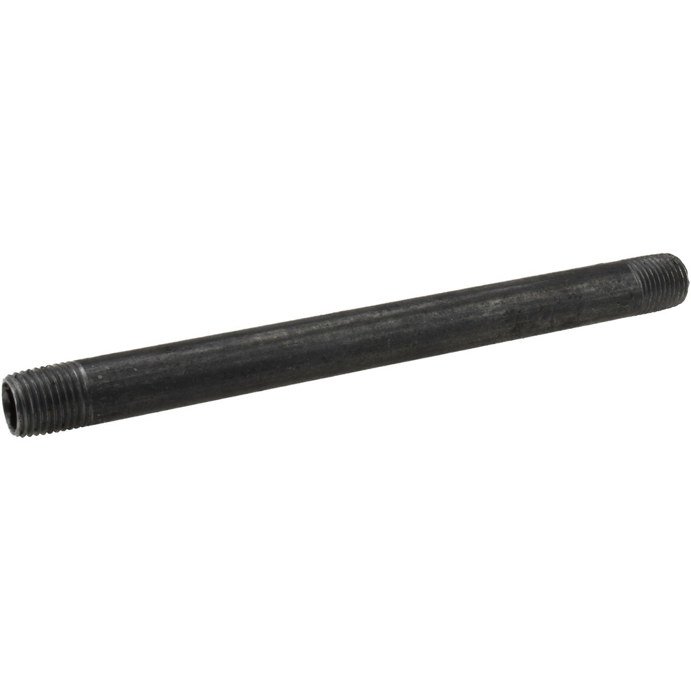 Value Collection Black Pipe Nipple: 1/4" Dia x 6-1/2" Long, Schedule 40 - B10417