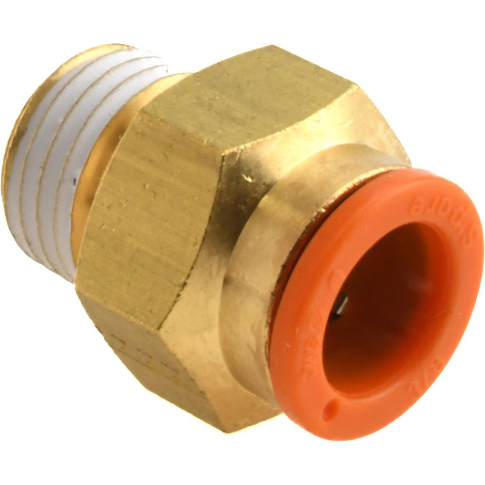 SMC PNEUMATICS Push-to-Connect Push-to-Connect Fitting: Plug-In Reducer, 4.00 mm OD - KQ2R04-08A