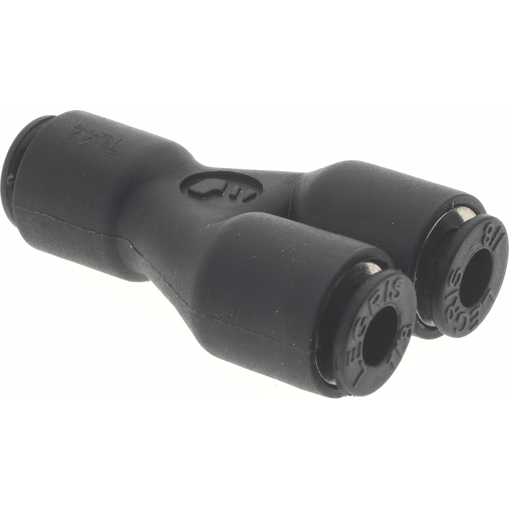 Legris Push-to-Connect Tube x Tube Fitting: Union Y - 3140 06 08