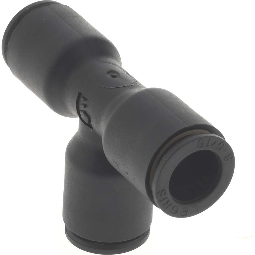 Legris Push-to-Connect Tube x Tube x Tube Fitting: Union, 5/16" OD - 3104 08 00