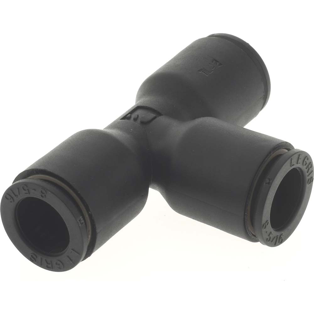Legris Push-to-Connect Tube x Tube x Tube Fitting: Union, 5/16" OD - 3104 08 00