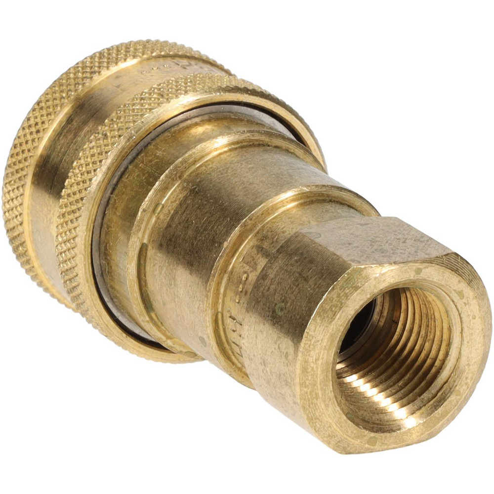 Parker Hydraulic Hose Female Pipe Rigid Coupler Fitting: 3/8", 1,000 psi - BH3-60