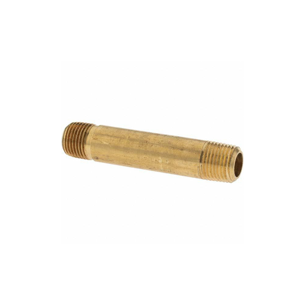 Parker Industrial Pipe Long Nipple: 1/8" Male Thread, MNPTF - MP11099-2