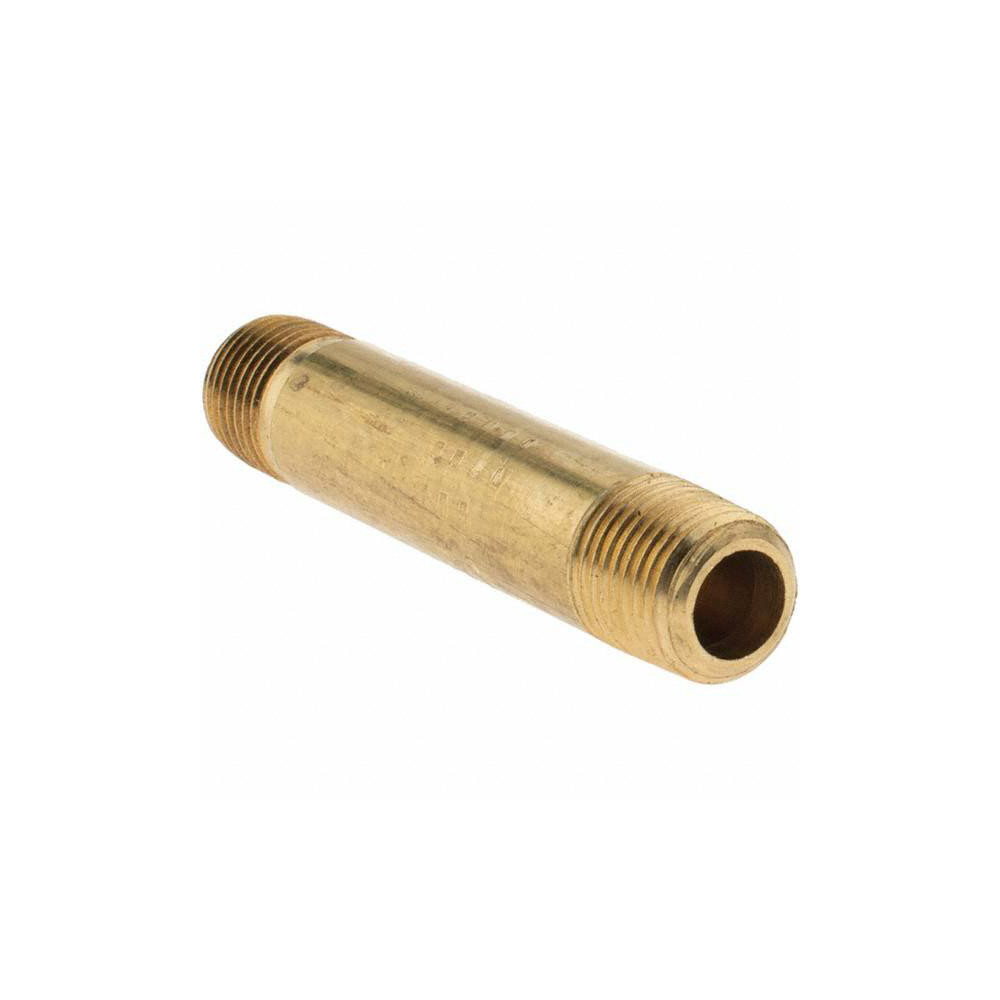 Parker Industrial Pipe Long Nipple: 1/8" Male Thread, MNPTF - MP11099-2