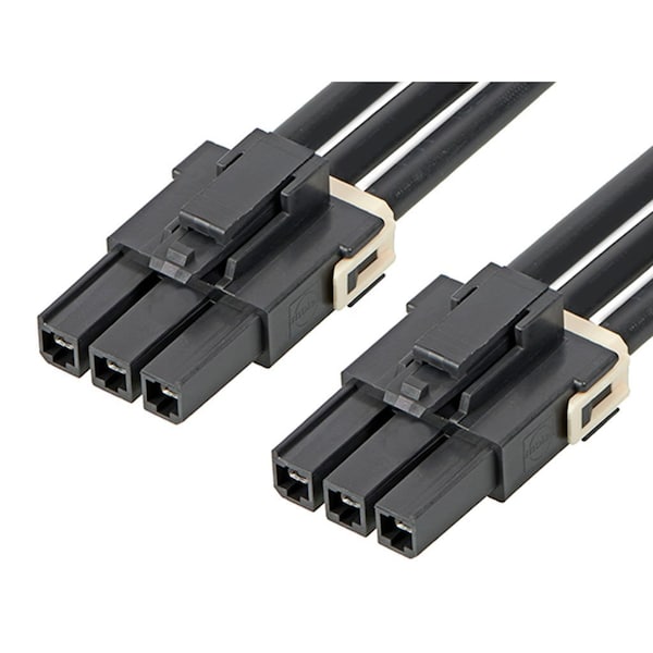 Molex Mega-Fit Female-To-Mega-Fit Female Off-The-Shelf (Ots) Cable Assembly, Single Row, 600.00Mm Length - 2164001033