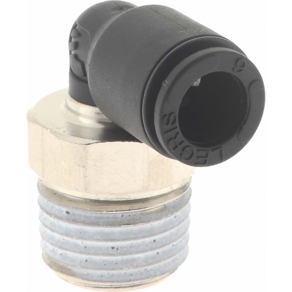 Legris Push-to-Connect Tube x Male BSPT Fitting: Male Elbow, BSPT - 3109 06 13