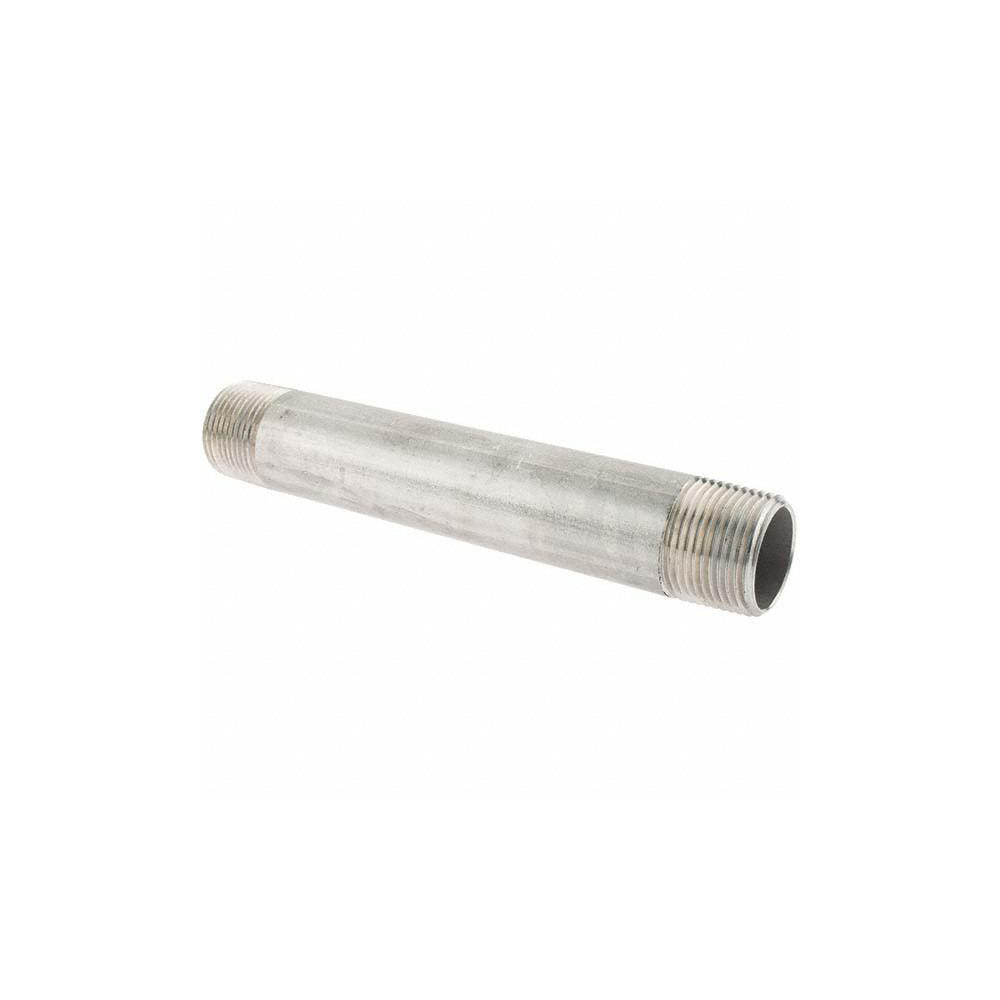 Value Collection Stainless Steel Pipe Nipple: 3/4" Pipe, Grade 304 & 304L - 4BN3/4*6