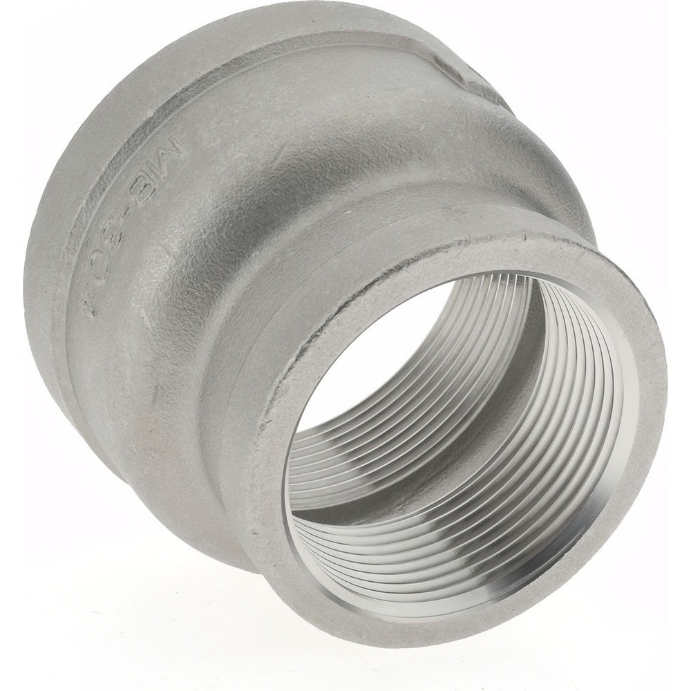 Merit Brass Pipe Reducer: 2 x 1-1/2", 304 Stainless Steel - K412-3224