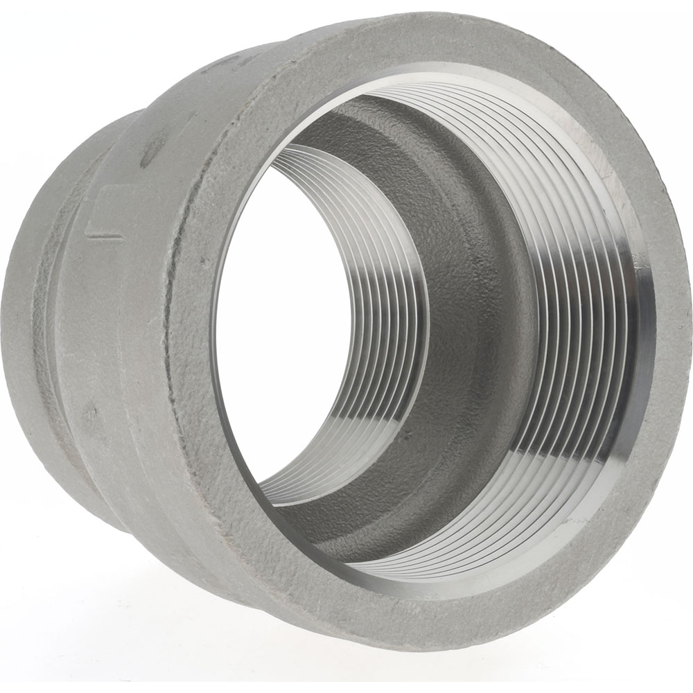Merit Brass Pipe Reducer: 2 x 1-1/2", 304 Stainless Steel - K412-3224