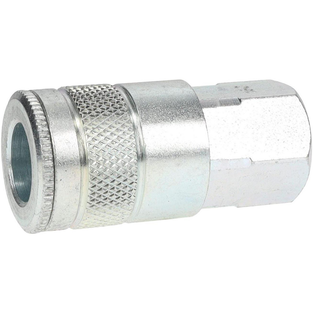 Parker Pneumatic Hose Coupling: 1/4-18, 3/8" Body Dia, Tru-Flate Automotive Interchange - 15C