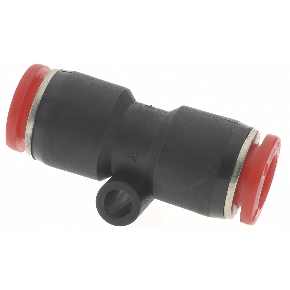 Norgren Push-to-Connect Tube x Tube Fitting: Union, 8.00 mm OD - C00200800