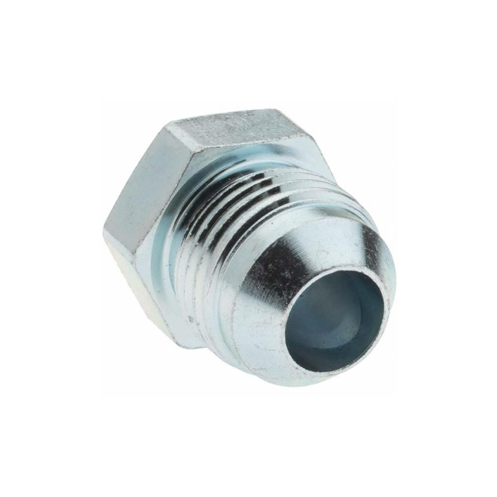 Parker Steel Flared Tube Plug: 1/2" OD, 37 deg Flared Angle - KP70948