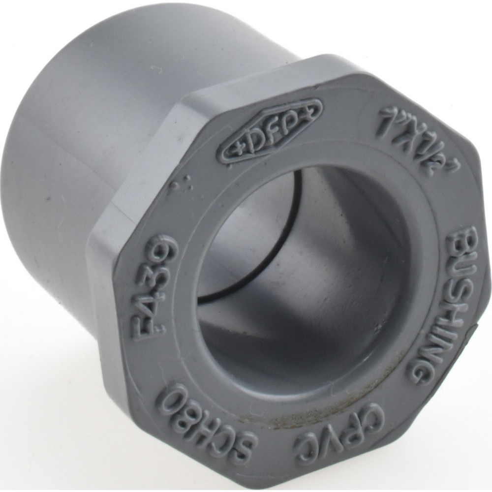 Value Collection 1-1/2 x 1-1/4" CPVC Plastic Pipe Bushing - 837-212C
