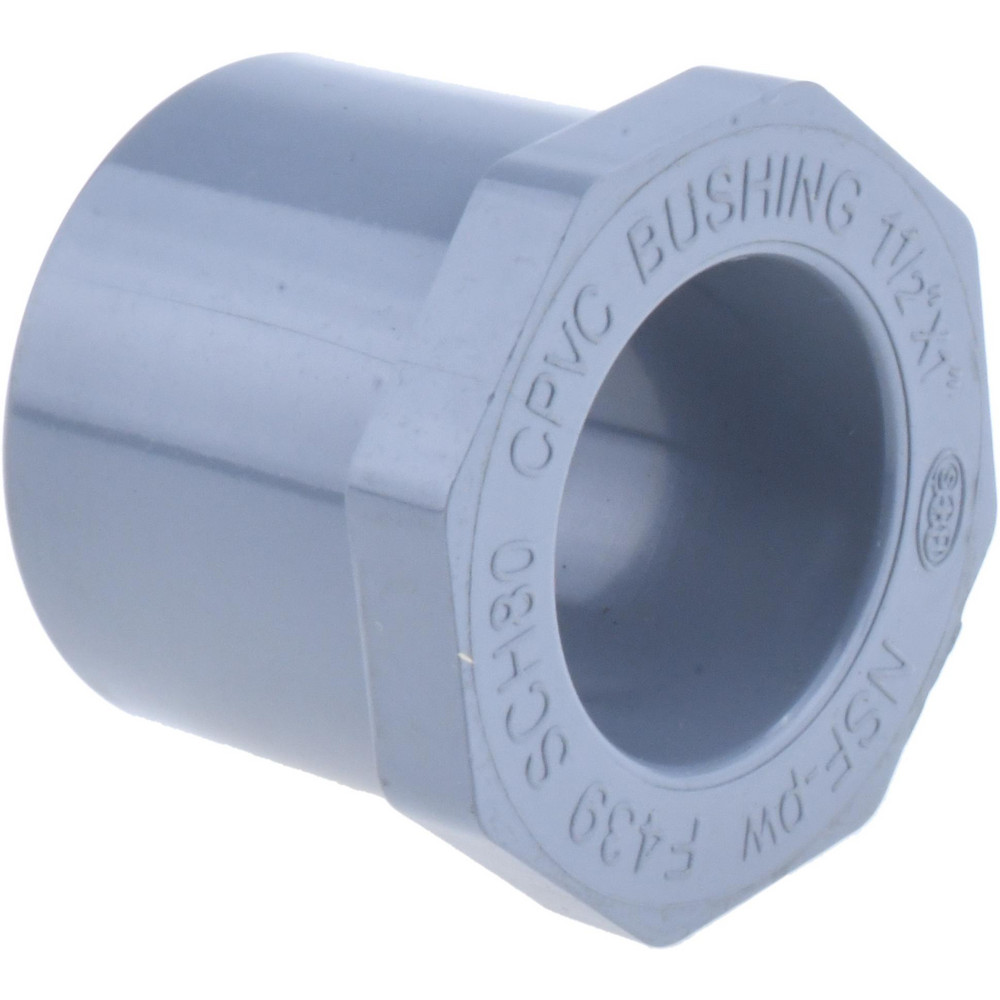 Value Collection 1-1/2 x 1-1/4" CPVC Plastic Pipe Bushing - 837-212C