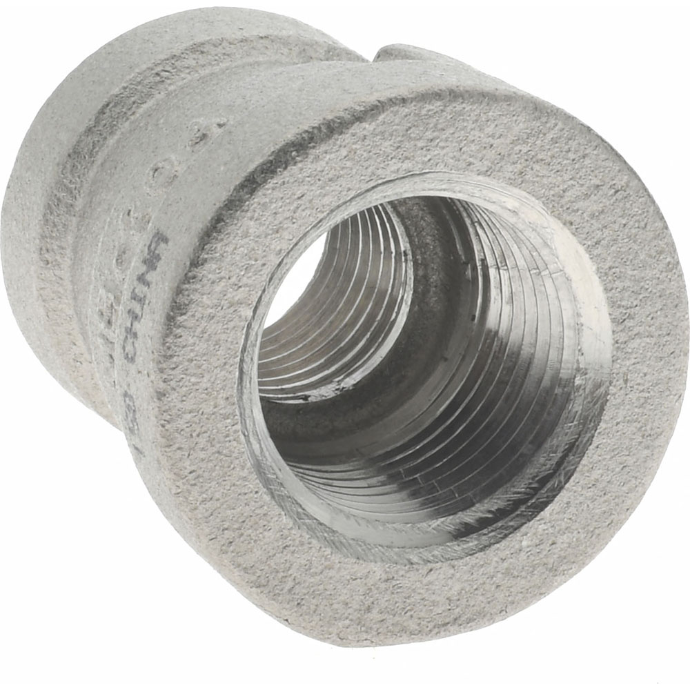 Merit Brass Pipe Reducer: 3/8 x 1/4", 304 Stainless Steel - K412-0604