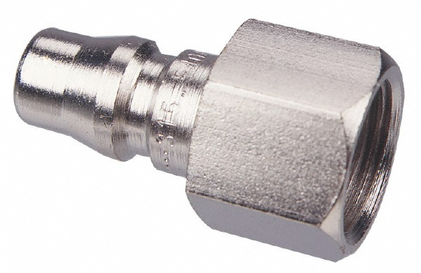 CEJN Pneumatic Hose Coupling: 1/4" Thread, 1/4" Body Dia, Asian Interchange - 10 315 5402