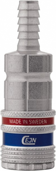 CEJN Pneumatic Hose Coupling: 1/4" Thread, 1/4" Body Dia, Asian Interchange - 10 315 5402