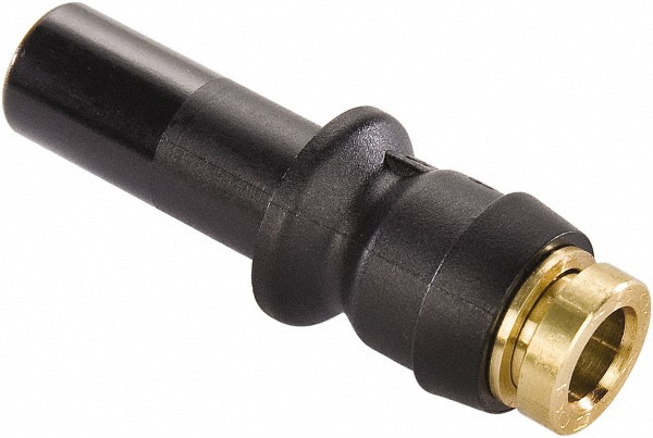 Parker Push-to-Connect Push-to-Connect x Stem Fitting: Plug-In Run Tee, 1/4" OD - 371PTCSP-4-4
