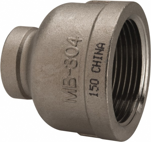 Merit Brass Pipe Reducer: 1-1/4 x 1/2", 304 Stainless Steel - K412-2008