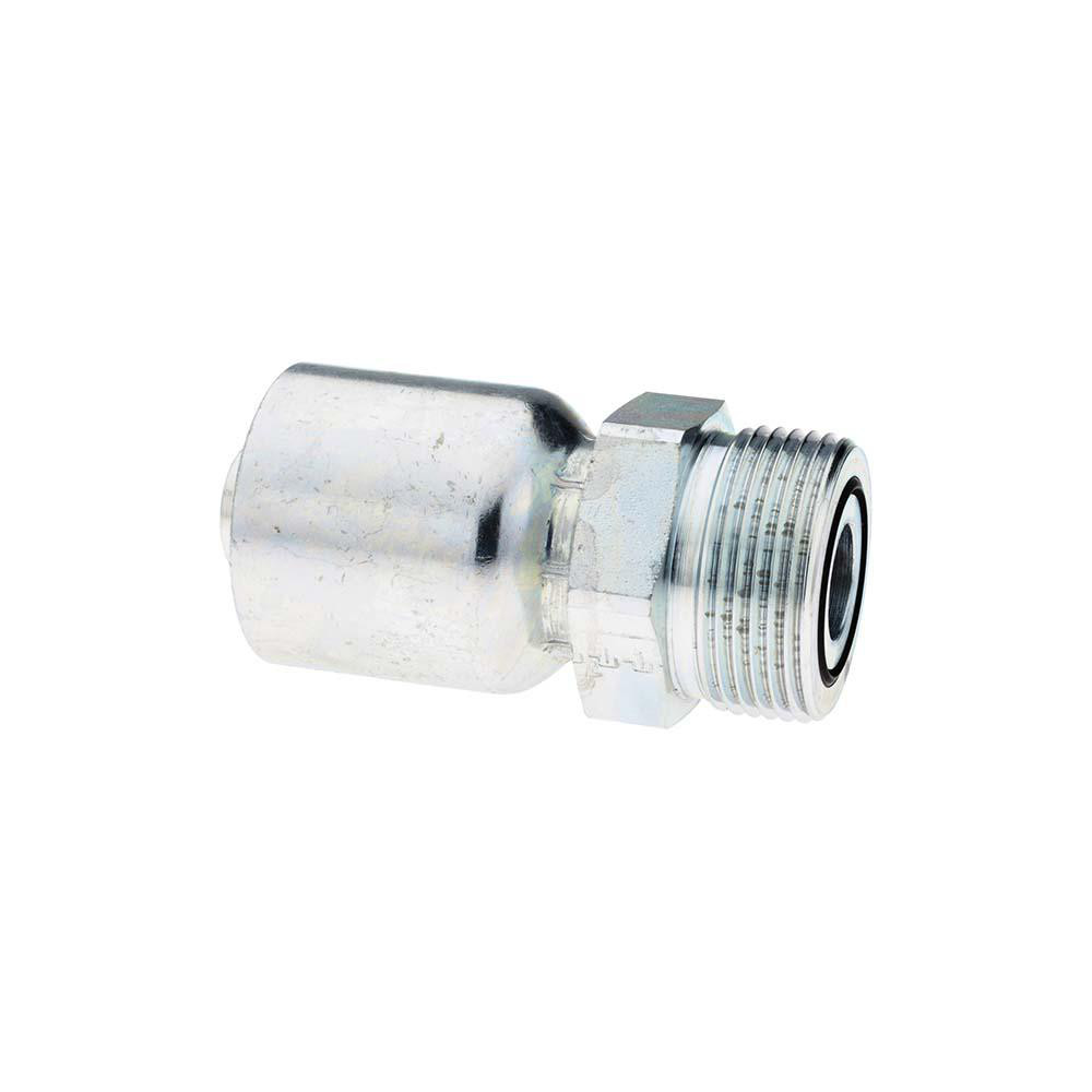 Parker Hydraulic Hose Male Seal-Lok Fitting: 0.75" ID, 12 mm, 1" - BD-1J04316-12-1
