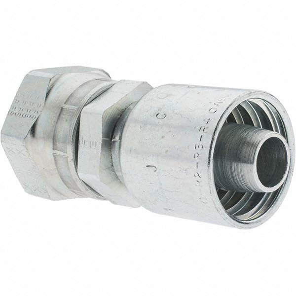 Parker Hydraulic Hose Male Seal-Lok Fitting: 0.75" ID, 12 mm, 1" - BD-1J04316-12-1