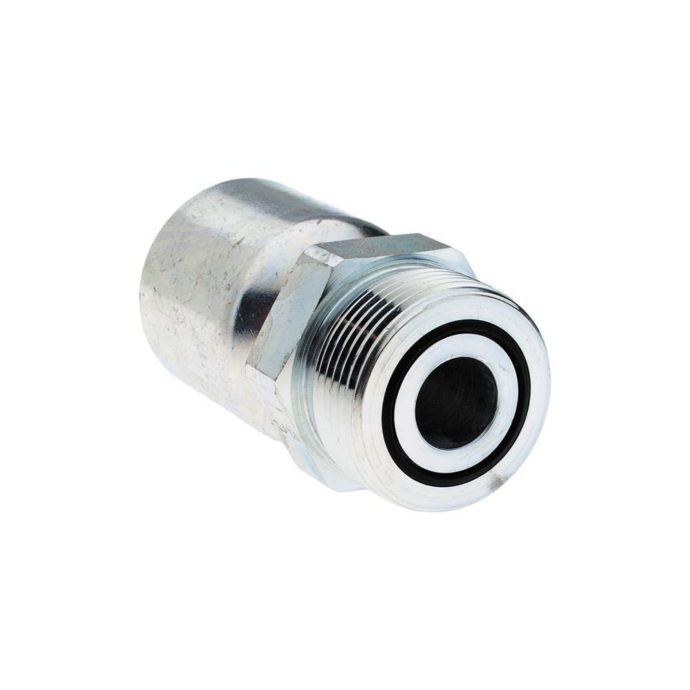 Parker Hydraulic Hose Male Seal-Lok Fitting: 0.75" ID, 12 mm, 1" - BD-1J04316-12-1