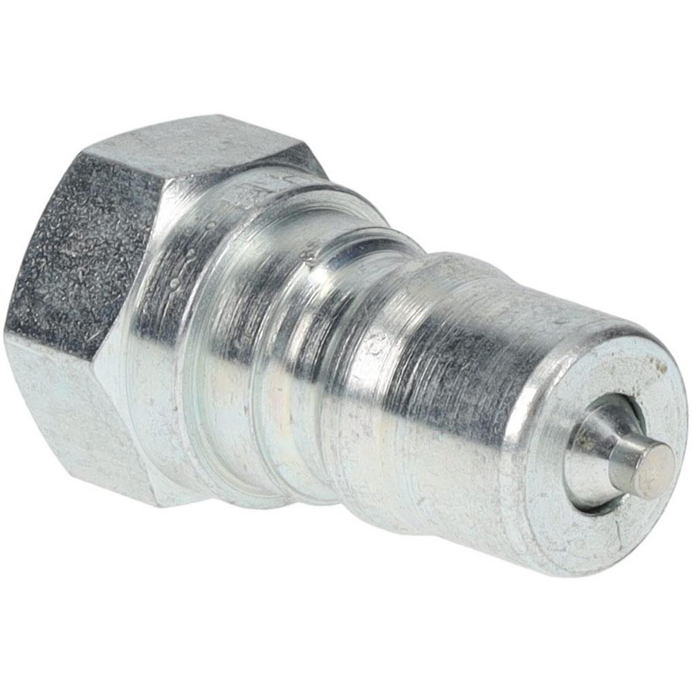 Parker Hydraulic Hose Swivel Fitting: 8 mm, 1/2-14, 5,000 psi - KP61678