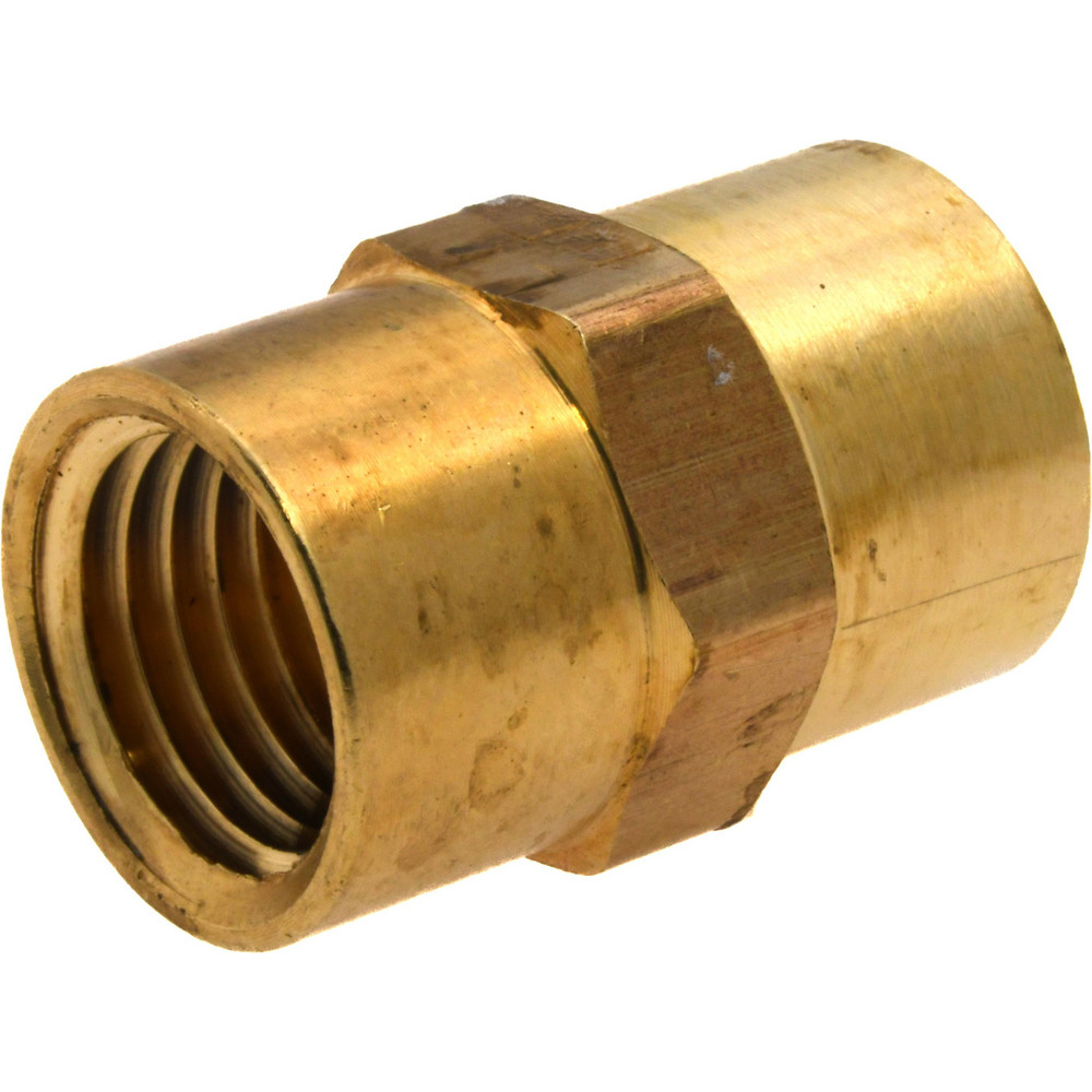 CerroBrass Industrial Pipe 45 ° Female Elbow: 1/4" Female Thread, FNPT - 28019