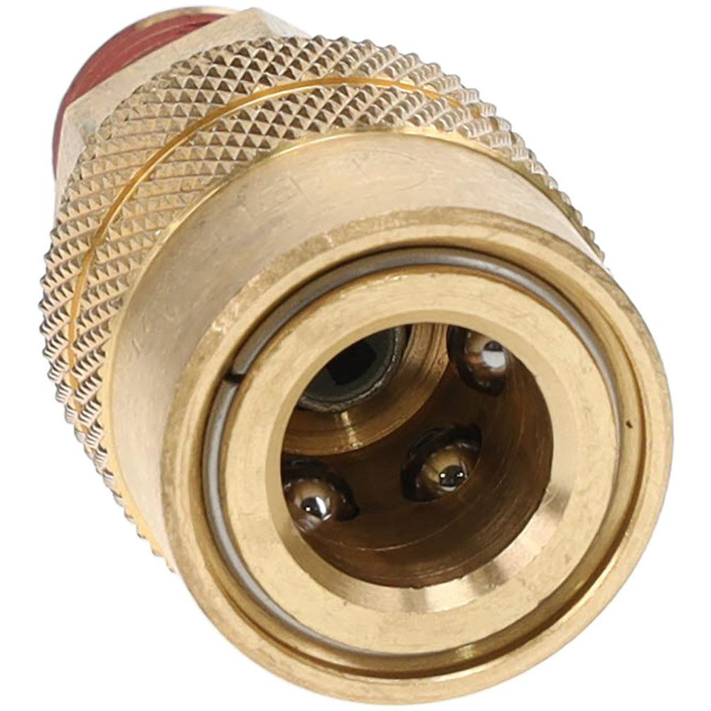 Value Collection Pneumatic Hose Coupling: 1/4" Thread, 1/4" Body Dia, Industrial Interchange - 2312582511-4