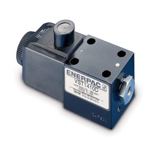 Enerpac VST2210D, Solenoid Poppet Valve, 4-way, 2-position, Normally Closed, 115 VAC - VST2210D