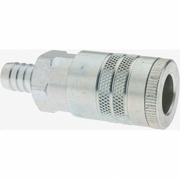 Parker Pneumatic Hose Coupling: 1/2" Body Dia, Tru-Flate Automotive Interchange - 16-6B