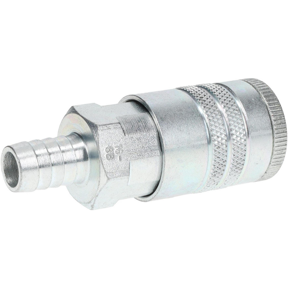 Parker Pneumatic Hose Coupling: 1/2" Body Dia, Tru-Flate Automotive Interchange - 16-6B