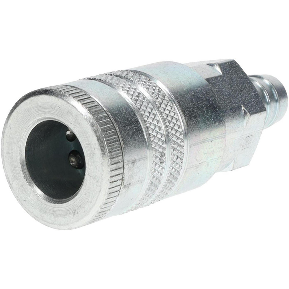 Parker Pneumatic Hose Coupling: 1/2" Body Dia, Tru-Flate Automotive Interchange - 16-6B