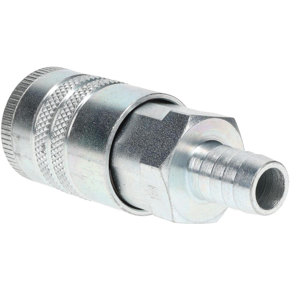 Parker Pneumatic Hose Coupling: 1/2" Body Dia, Tru-Flate Automotive Interchange - 16-6B