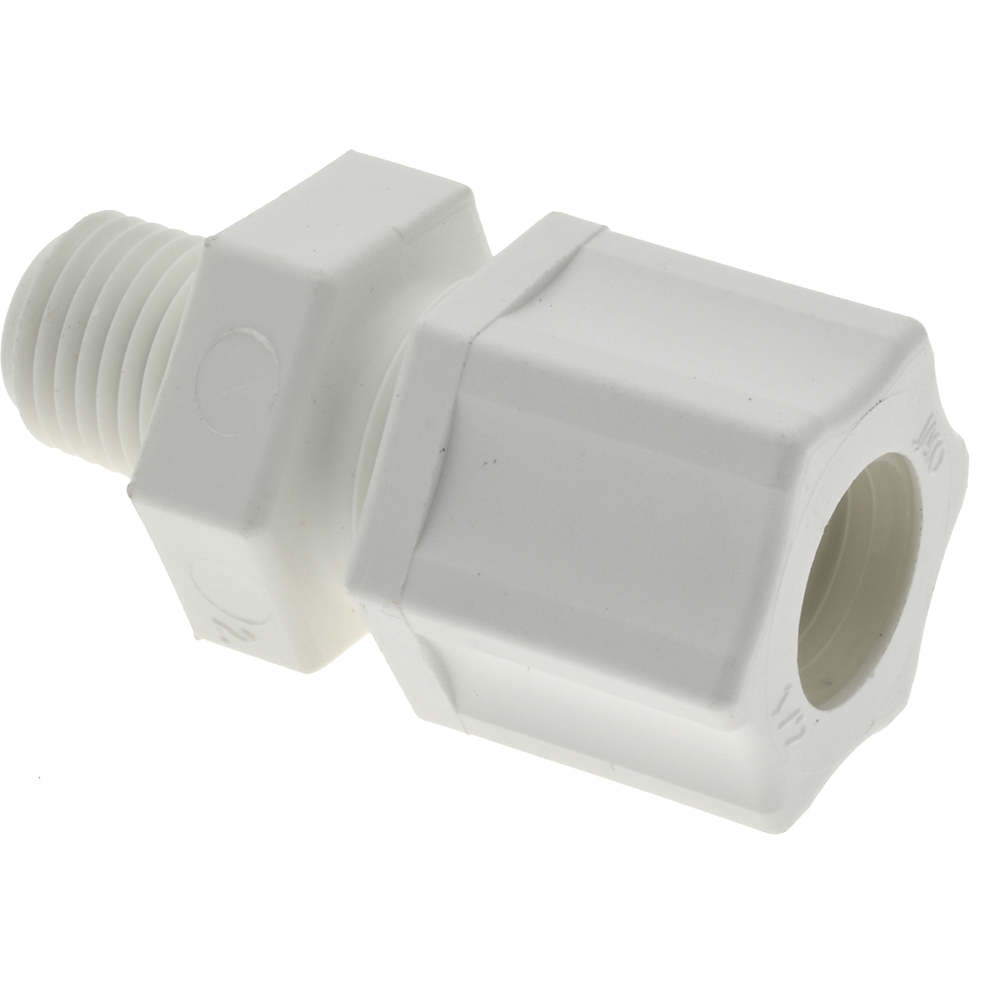 NewAge Industries Compression Tube Connector: Tube OD x NPT - 5320980