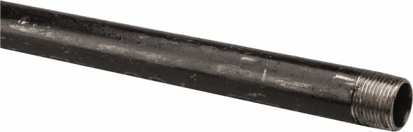 B&K Mueller Black Pipe Nipple: 3/4" Dia x 36" Long, Schedule 40 - 584-360HC