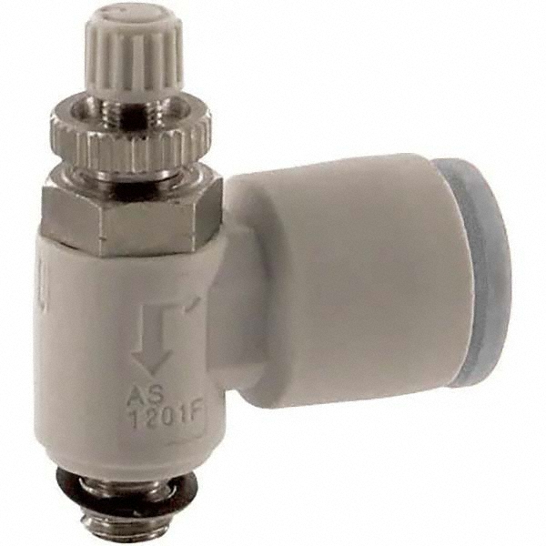SMC PNEUMATICS Push-to-Connect Push-to-Connect Fitting: Y Connector, BSPT, 6.00 mm OD - KQ2U06-01AS