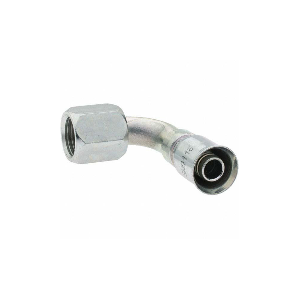 Parker Hydraulic Hose Female JIC Swivel 90 ° Elbow: 5 mm, 9/16-18 - BDPX-00033