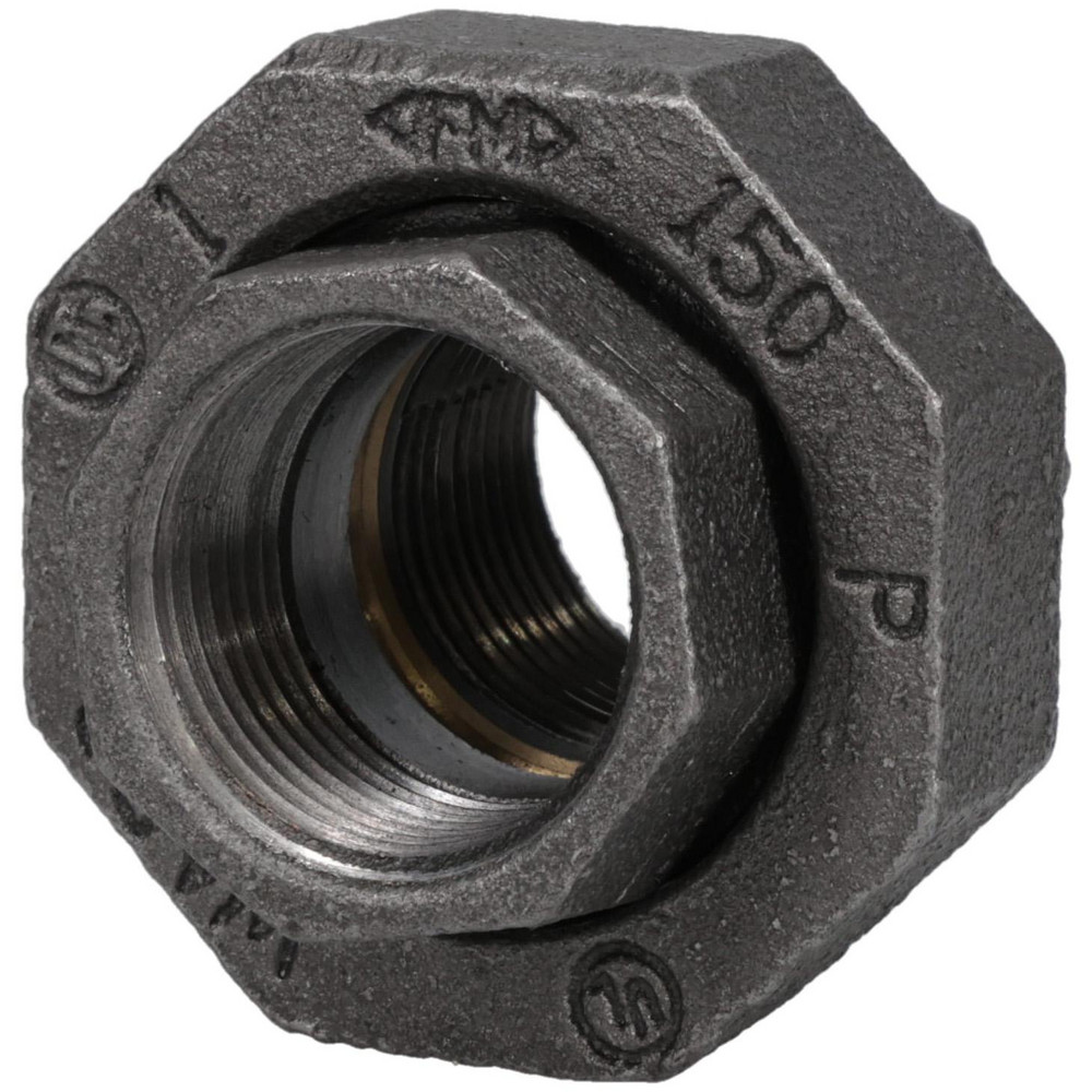 Value Collection Galvanized Pipe Nipple: 1", 2" Long, Schedule 40, Steel - NG06020