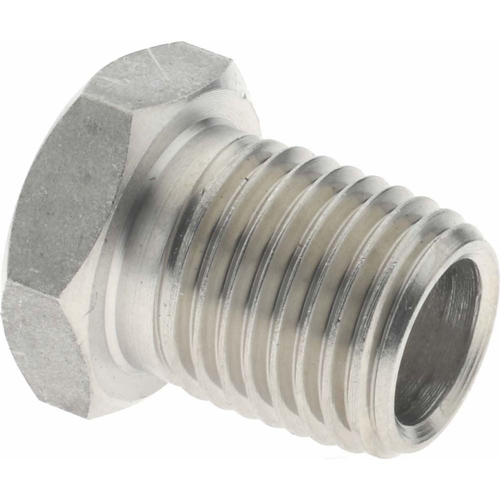 Merit Brass Pipe Bushing: 1/4 x 1/8", 304 & 304L Stainless Steel - 3414D-0402