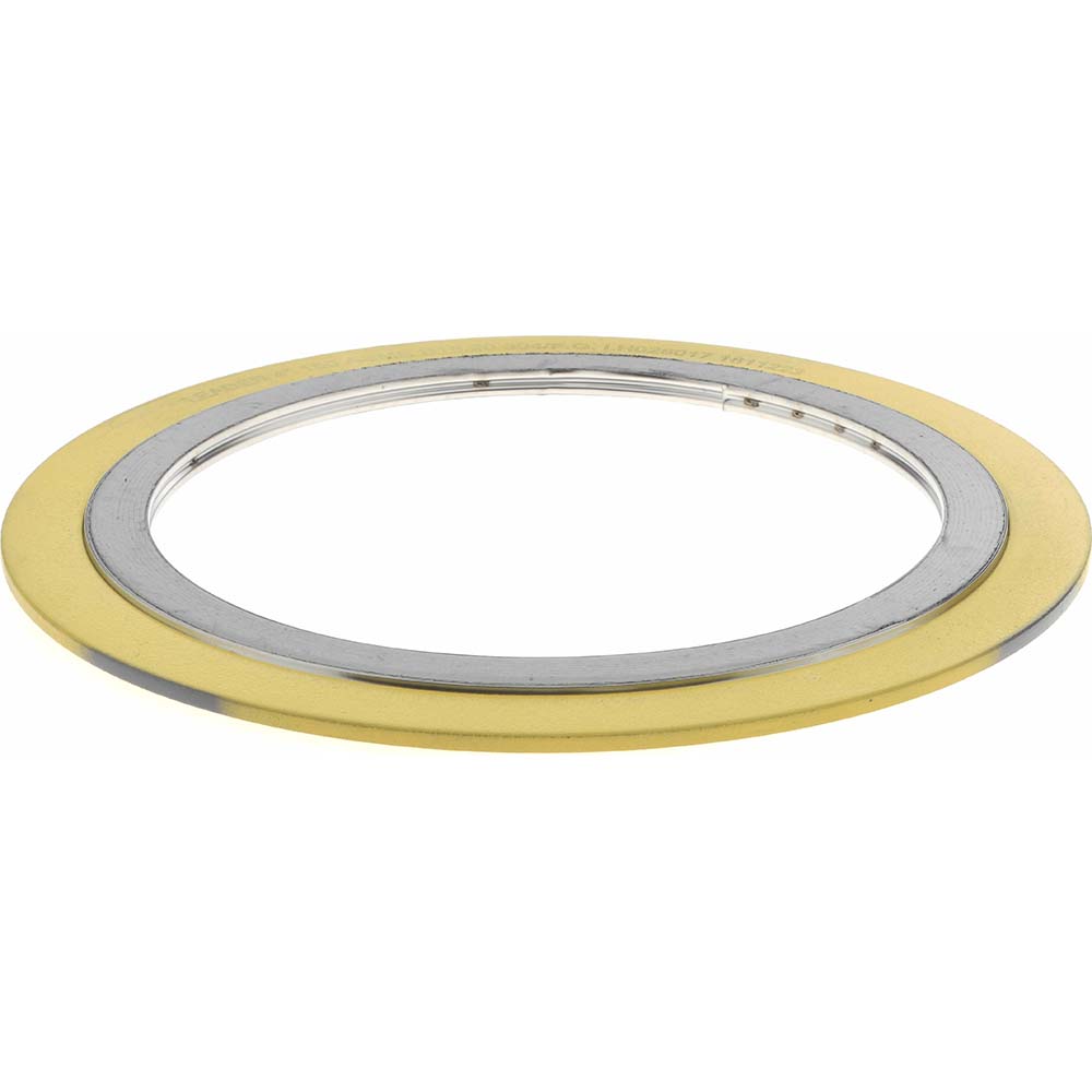 Value Collection Flange Gasket: For 4" Pipe, Carbon Steel & Stainless Steel - 3194786