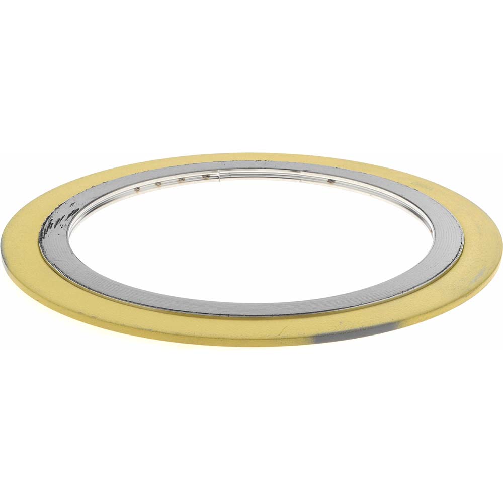 Value Collection Flange Gasket: For 4" Pipe, Carbon Steel & Stainless Steel - 3194786