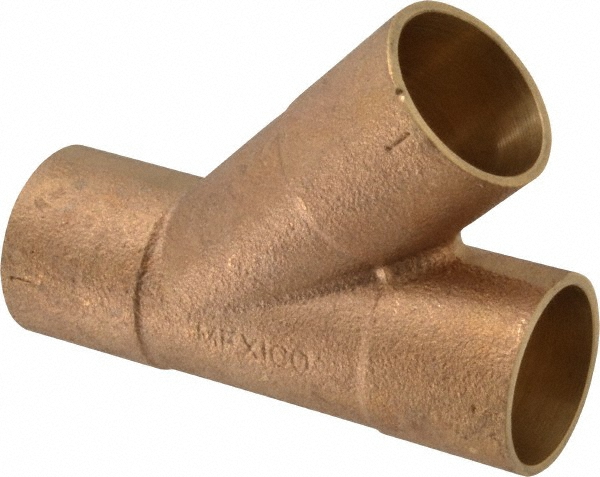 NIBCO Cast Copper Pipe Flush Bushing: 1" x 1/2" Fitting, FTG x F, Pressure Fitting - B179350
