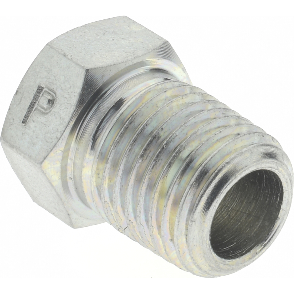 Parker Industrial Pipe Bushing: 1/8" Female Thread, 1/4" Male Thread, MNPTF x FNPTF - 1/4 X 1/8 PTR-S