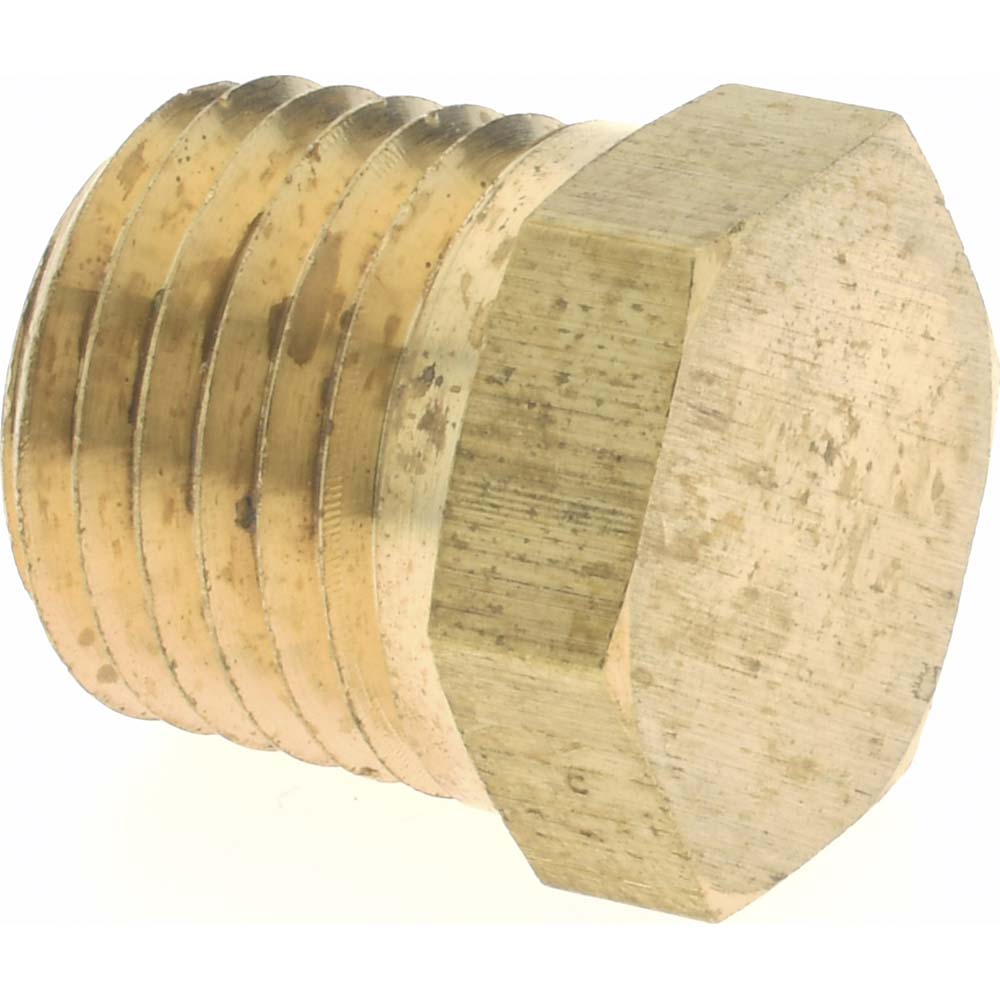 Parker Industrial Pipe Hex Plug: 7/8-14 Male Thread, Male Straight Thread O-Ring - -16295-6