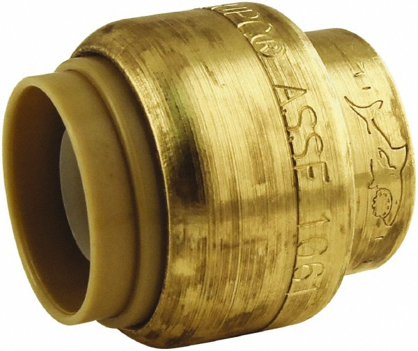 Merit Brass Brass Pipe End Cap: 2" Fitting, Threaded, FNPT, Class 125 - X116-32
